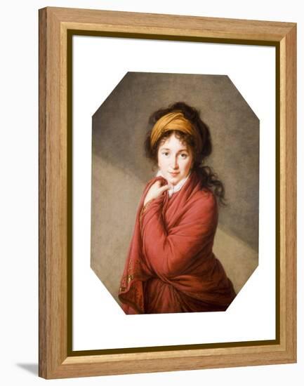 Portrait of the Countess Nikolai Nikolaevich Golovin, 1797-1800-Elisabeth Louise Vigee-LeBrun-Framed Premier Image Canvas