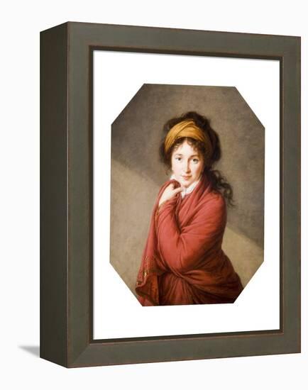 Portrait of the Countess Nikolai Nikolaevich Golovin, 1797-1800-Elisabeth Louise Vigee-LeBrun-Framed Premier Image Canvas