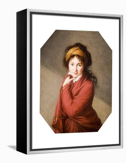 Portrait of the Countess Nikolai Nikolaevich Golovin, 1797-1800-Elisabeth Louise Vigee-LeBrun-Framed Premier Image Canvas