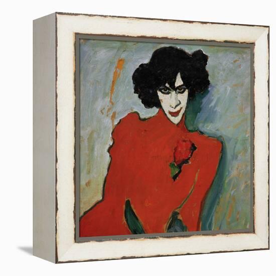 Portrait of the Dancer Alexander Sakharov, 1909-Alexej Von Jawlensky-Framed Premier Image Canvas