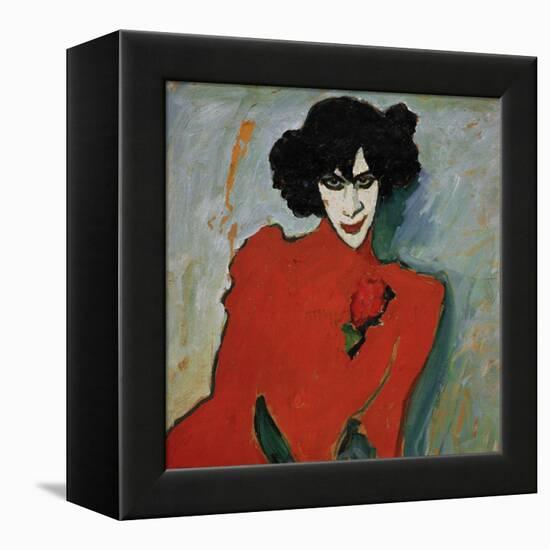 Portrait of the Dancer Alexander Sakharov, 1909-Alexej Von Jawlensky-Framed Premier Image Canvas