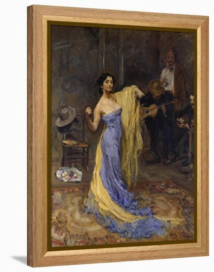 Portrait of the Dancer Marietta Di Rigardo, 1904-Max Slevogt-Framed Premier Image Canvas