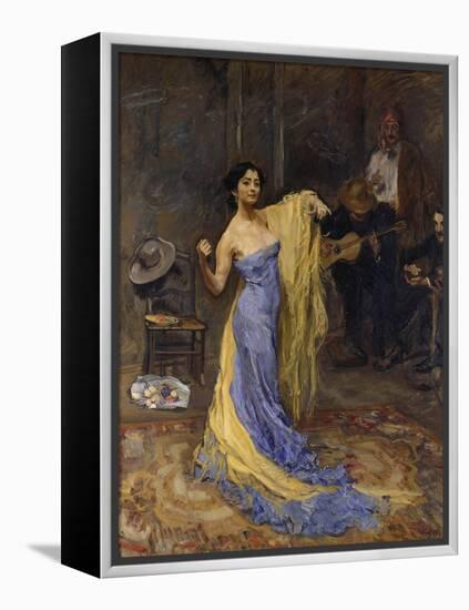 Portrait of the Dancer Marietta Di Rigardo, 1904-Max Slevogt-Framed Premier Image Canvas