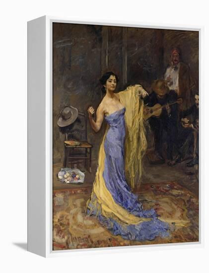 Portrait of the Dancer Marietta Di Rigardo, 1904-Max Slevogt-Framed Premier Image Canvas