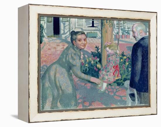 Portrait of the Denis Grandparents, 1899-Maurice Denis-Framed Premier Image Canvas