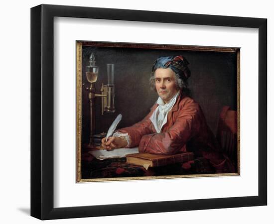 Portrait of the Doctor Alphonse Leroy (1741-1816) Painting by Jacques Louis David (1748-1825) 1783-Jacques Louis David-Framed Giclee Print