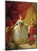 Portrait of the Dowager Tsarina Maria Feodorovna-Elisabeth Louise Vigee-LeBrun-Mounted Giclee Print