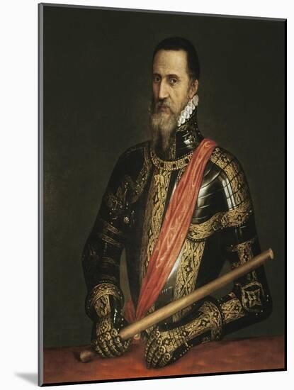 Portrait of the Duke of Alva-Titian (Tiziano Vecelli)-Mounted Art Print