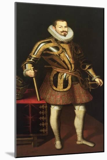 Portrait of the Duke of Lerma-Don Juan Carreño de Miranda-Mounted Giclee Print