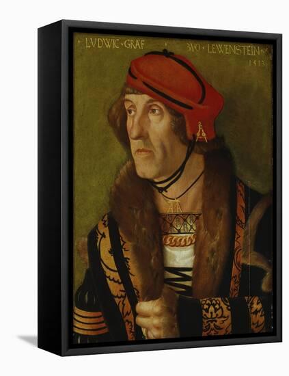 Portrait of the Earl of Loewenstein, 1513-Hans Baldung-Framed Premier Image Canvas