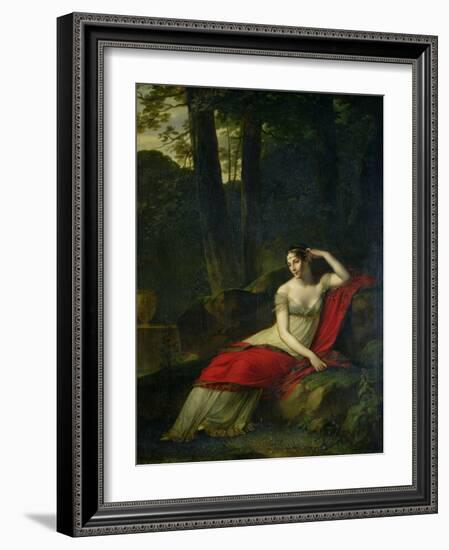 Portrait of the Empress Josephine (1763-1814), 1805-Pierre-Paul Prud'hon-Framed Giclee Print