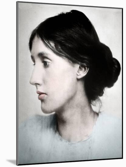 Portrait of the English Writer Virginia Woolf (Photo)-George Charles Beresford-Mounted Giclee Print