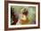 Portrait Of The Exposed Girl Behind-balaikin2009-Framed Art Print