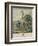 Portrait of the Giraffe, 1827-Abraham Bruiningh van Worrell-Framed Giclee Print