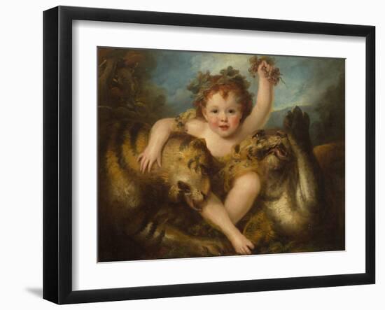 Portrait of the Hon George Lamb, as the Infant Bacchus-Maria Hadfield Cosway-Framed Giclee Print