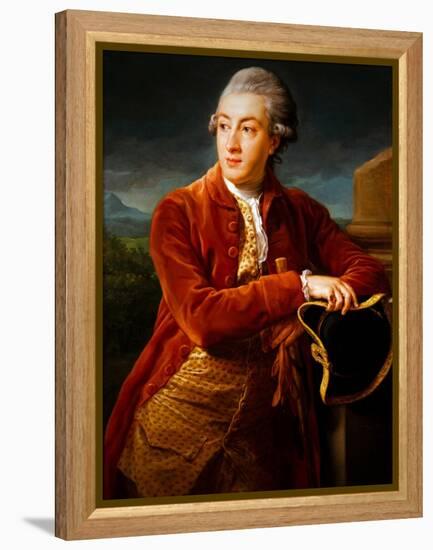 Portrait of the Hon. John Smith, 1773 (On Canvas)-Pompeo Girolamo Batoni-Framed Premier Image Canvas