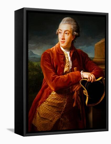 Portrait of the Hon. John Smith, 1773 (On Canvas)-Pompeo Girolamo Batoni-Framed Premier Image Canvas