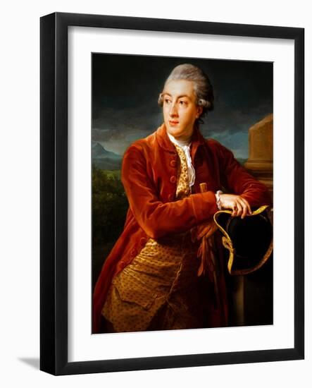 Portrait of the Hon. John Smith, 1773 (On Canvas)-Pompeo Girolamo Batoni-Framed Giclee Print