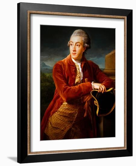 Portrait of the Hon. John Smith, 1773 (On Canvas)-Pompeo Girolamo Batoni-Framed Giclee Print