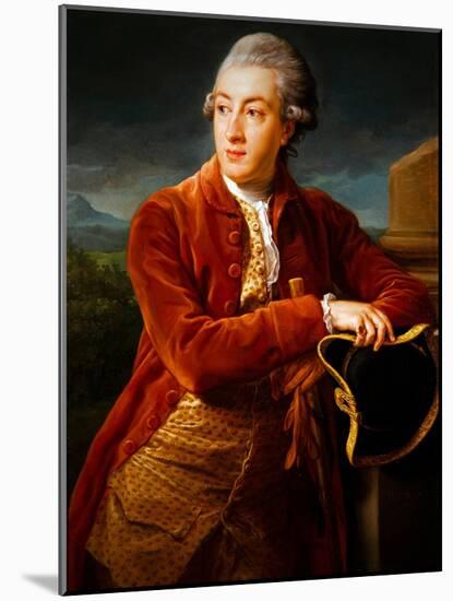 Portrait of the Hon. John Smith, 1773 (On Canvas)-Pompeo Girolamo Batoni-Mounted Giclee Print