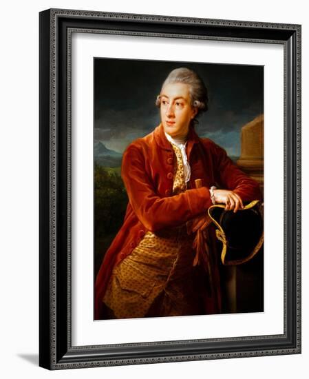 Portrait of the Hon. John Smith, 1773 (On Canvas)-Pompeo Girolamo Batoni-Framed Giclee Print