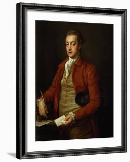 Portrait of the Hon. Lionel Damer-Pompeo Girolamo Batoni-Framed Giclee Print