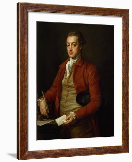 Portrait of the Hon. Lionel Damer-Pompeo Girolamo Batoni-Framed Giclee Print