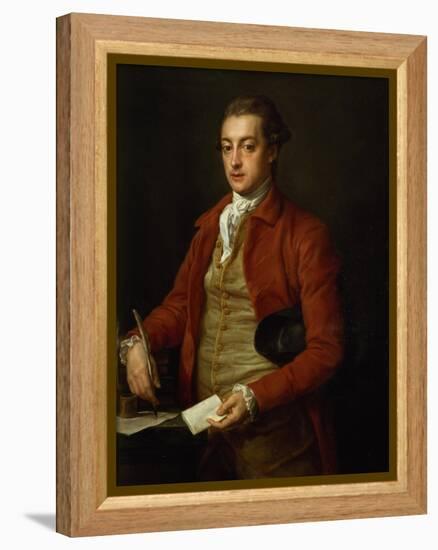 Portrait of the Hon. Lionel Damer-Pompeo Girolamo Batoni-Framed Premier Image Canvas