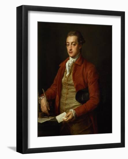 Portrait of the Hon. Lionel Damer-Pompeo Girolamo Batoni-Framed Giclee Print