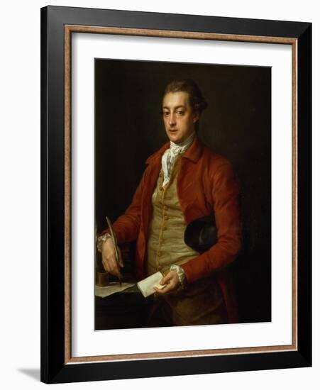 Portrait of the Hon. Lionel Damer-Pompeo Girolamo Batoni-Framed Giclee Print