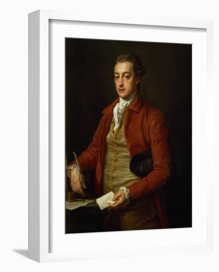 Portrait of the Hon. Lionel Damer-Pompeo Girolamo Batoni-Framed Giclee Print