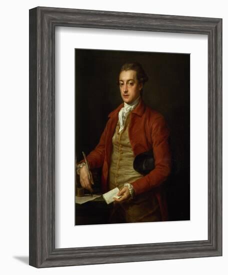 Portrait of the Hon. Lionel Damer-Pompeo Girolamo Batoni-Framed Giclee Print