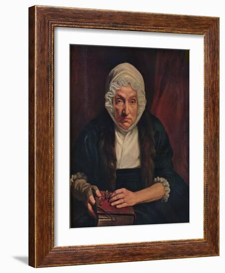 Portrait of the Hon. Mrs. Bushell, c17th century, (1914)-Henry Raeburn-Framed Giclee Print