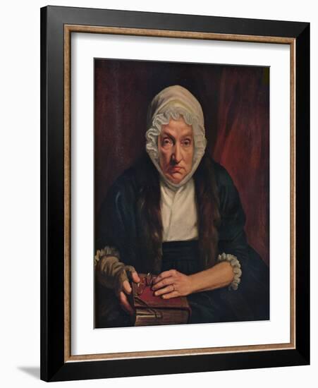 Portrait of the Hon. Mrs. Bushell, c17th century, (1914)-Henry Raeburn-Framed Giclee Print