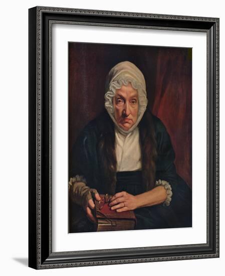 Portrait of the Hon. Mrs. Bushell, c17th century, (1914)-Henry Raeburn-Framed Giclee Print