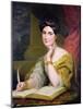 Portrait of the Hon. Mrs. Caroline Norton, 1832-Sir George Hayter-Mounted Giclee Print