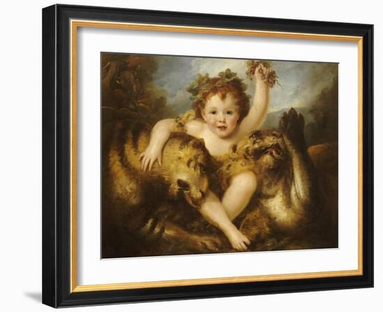 Portrait of the Hon-Maria Cosway-Framed Giclee Print