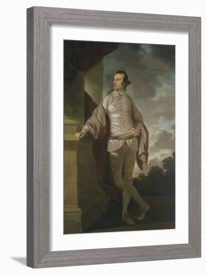 Portrait of the Honourable Charles Stuart, 1771 (Oil on Canvas)-Tilly Kettle-Framed Giclee Print