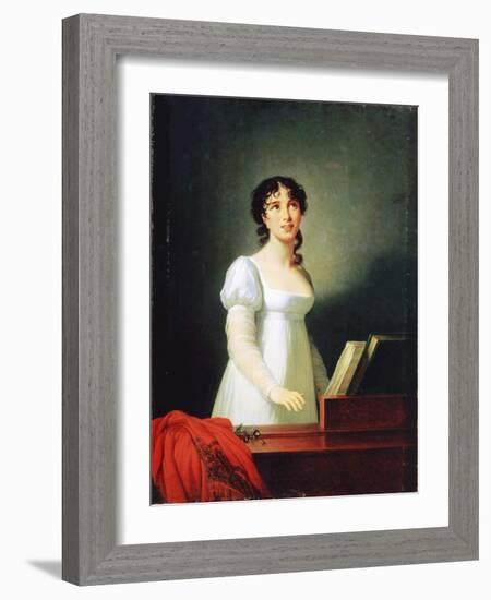 Portrait of the Italian Singer Angelika Catalani (1780-184), 18th Century-Marie Louise Elisabeth Vigee-Lebrun-Framed Giclee Print