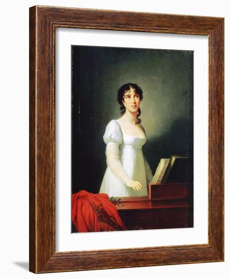 Portrait of the Italian Singer Angelika Catalani (1780-184), 18th Century-Marie Louise Elisabeth Vigee-Lebrun-Framed Giclee Print