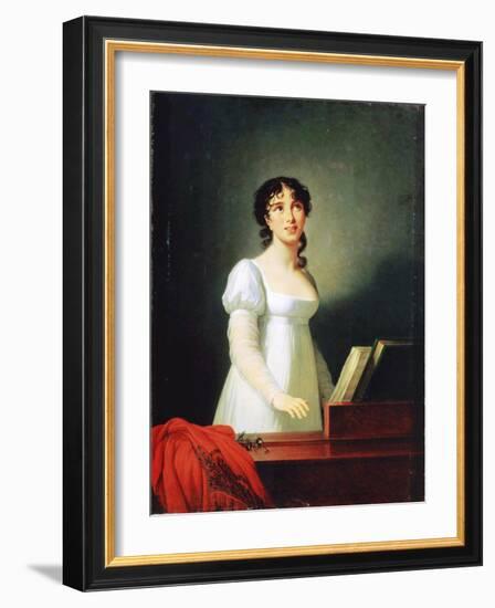 Portrait of the Italian Singer Angelika Catalani (1780-184), 18th Century-Marie Louise Elisabeth Vigee-Lebrun-Framed Giclee Print