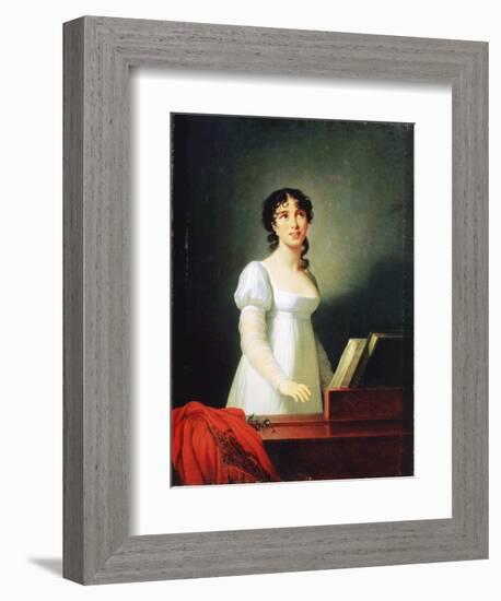 Portrait of the Italian Singer Angelika Catalani (1780-184), 18th Century-Marie Louise Elisabeth Vigee-Lebrun-Framed Giclee Print