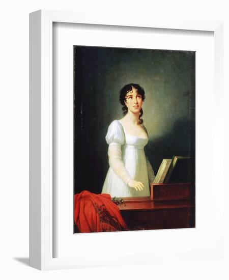 Portrait of the Italian Singer Angelika Catalani (1780-184), 18th Century-Marie Louise Elisabeth Vigee-Lebrun-Framed Giclee Print