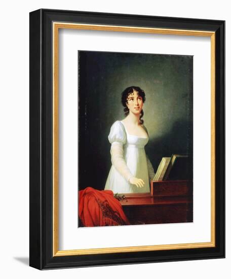 Portrait of the Italian Singer Angelika Catalani (1780-184), 18th Century-Marie Louise Elisabeth Vigee-Lebrun-Framed Giclee Print