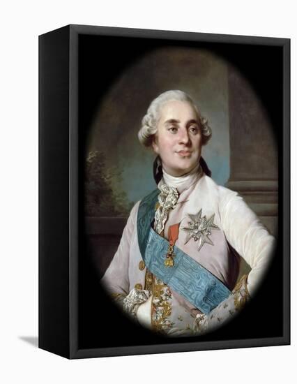 Portrait of the King Louis XVI (1754-179)-Joseph-Siffred Duplessis-Framed Premier Image Canvas