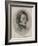 Portrait of the Late Lord Tennyson as a Young Man-Samuel Lawrence-Framed Giclee Print