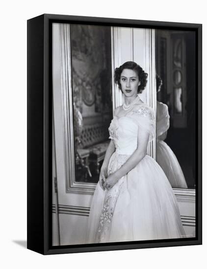 Portrait of the Late Princess Margaret, Countess of Snowdon, 21 August 1930 - 9 February 2002-Cecil Beaton-Framed Premier Image Canvas
