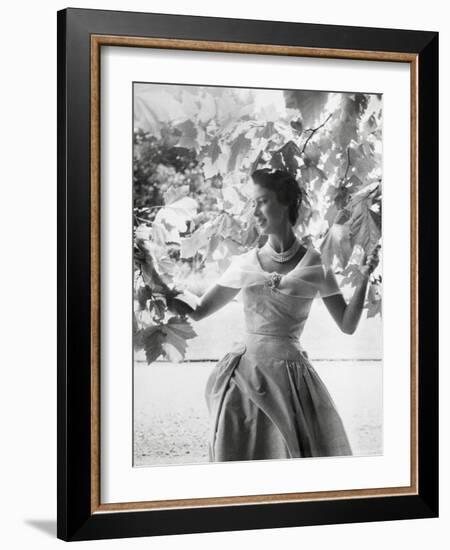 Portrait of the Late Princess Margaret, Countess of Snowdon, 21 August 1930 - 9 February 2002-Cecil Beaton-Framed Photographic Print