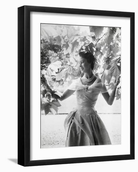 Portrait of the Late Princess Margaret, Countess of Snowdon, 21 August 1930 - 9 February 2002-Cecil Beaton-Framed Photographic Print