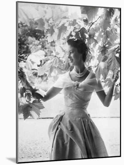 Portrait of the Late Princess Margaret, Countess of Snowdon, 21 August 1930 - 9 February 2002-Cecil Beaton-Mounted Photographic Print